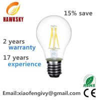 CE RoHS COB 4/6/8/10W E27 led filament bulb factory