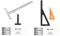 T-shaped Ruler & Triangular Ruler