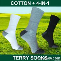 4-IN-1 TERRY SOCKS /ANTI-BACTERIAL SOCKS / FAR-INFRARED SOCKS