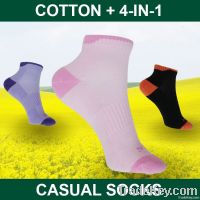 4-IN-1 CASUAL SOCKS / DEODORANT SOCKS / ANTI-BACTERIA SOCKS