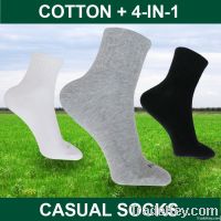 4-IN-1 CASUAL SOCKS / ANTI-BACTERIAL SOCKS / FAR-INFRARED SOCKS