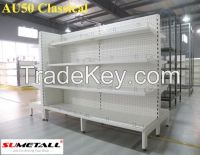 Gondola shelving from SuMetall (China) Shopfittings Ltd.