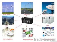 Solar power storage battery 12v17ah for UPS From China