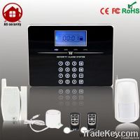 high quality touch keypad dual network gsm pstn alarm system