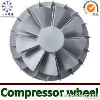 Pressure casting Five-axis machining aluminum compressor wheel