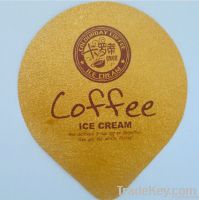 Aluminum foil lid for coffee cup sealing package