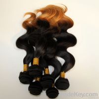 Two Color Virgin Brazilian Human Hair Extension Body Wave Ombre Hair
