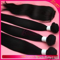 Sell Brazilian Virgin Hair  high quality lace closure