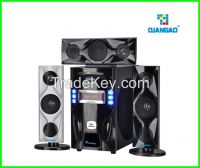 Smart cheap 3.1 home theater speaker system with USB/SD/Karaoke