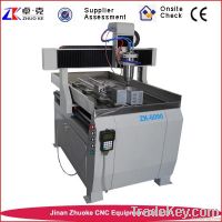 Small Metal Engraver Machine With 4th Axis ZK-6090 600*900mm