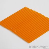Orange Plastic Lollipop Stick