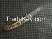 Damascus Folding Knife