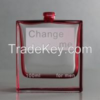 The 100ml for men perfume glass bottle