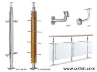 wooden handrail