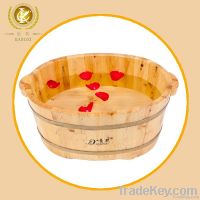 Special design wooden foot spa barrel