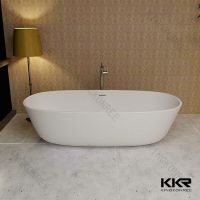 luxurious solid surface bathtub