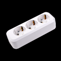 3 gang extension socket with earthing