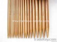 Carbonized Double Point Knitting Bamboo Needles