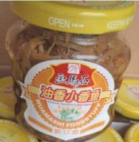 HMS glass canned fish