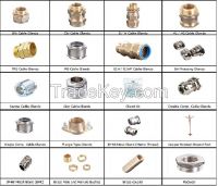 Brass Cable Glands &amp; Electrical wiring &amp; earthing Accessories