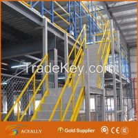 Sectional Mezzanine Platform Galvanized Steel Grating Floor