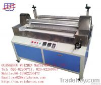 Dual rollers hot melt glue lamination machine