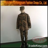 Digital camouflage military uniform