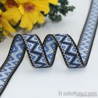 The most popular polyester jacquard ribbon with logo