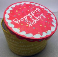 round paper packing box