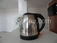 HOT SALES ！factory price!!!high quality！1.7L Stainless Steel electrical kettle