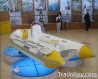 Fiberglass Rowing Boat Inflatable Boat Small Rib