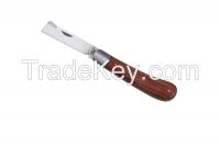 Wooden handle foldable pocket Knife