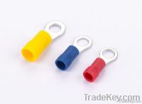 tin plating ring terminals, vinyl insulated, double crimp