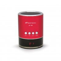 Portable small aluminum alloy cylinder speakers 