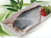 Pangasius fillets, steak, breaded, rolls,