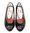 Patent Leather Ballerina green velvet