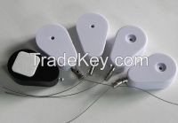 Plastic retail anti theft retractable recoiler jewellery pull out box From USA