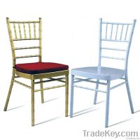 Stacking Aluminum Hotel Banquet Wedding Metal Hall Dining Chair (B-039