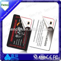 pvc card with chip