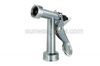 Mid-size metal rear trigger spray gun with threaded front