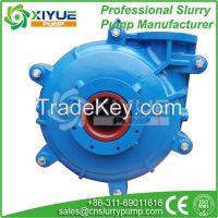 Abrasion resistant slurry pump for coal mine