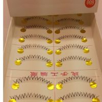 Hand made natural false eyelash individual thick long eyelash extension Eyelashes makeup From China