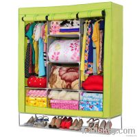 2014 new design portable folding fabric wardrobe closet