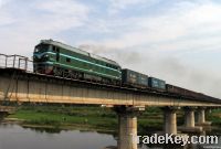 Hangzhou to Bishkek railway transport