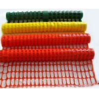 orange safety fence HDPE plastic