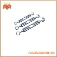 U.S Type Hot Dip Galvanized Carbon Steel Eye Hook Turnbuckles