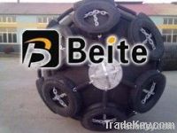 Floating pneumatic rubber fender