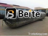 Ship launching rubber airbag, launching rubber airbag