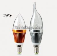  led energy-saving lamps&iuml;&frac14;Led bulbs E14 base,led candle light