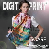 Newest and Popular 2014 100% Silk Scarf